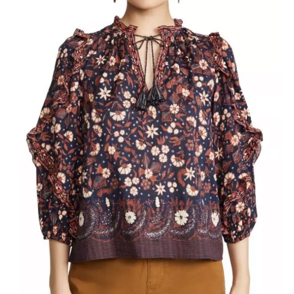 Ulla Johnson Azalea Blouse